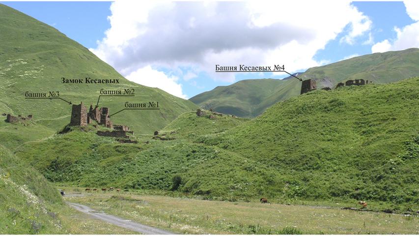 Замок Эба Кесаева, с. Кесатикау