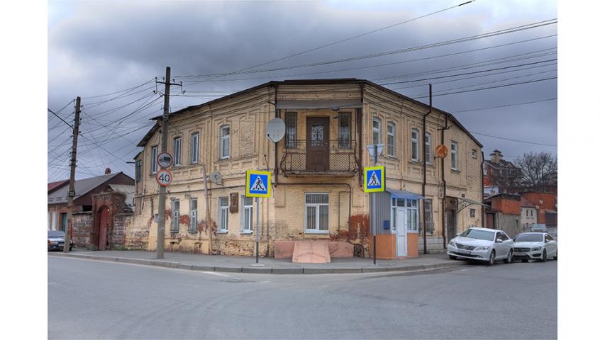 Дом братьев Саге и Батако Газдановых.