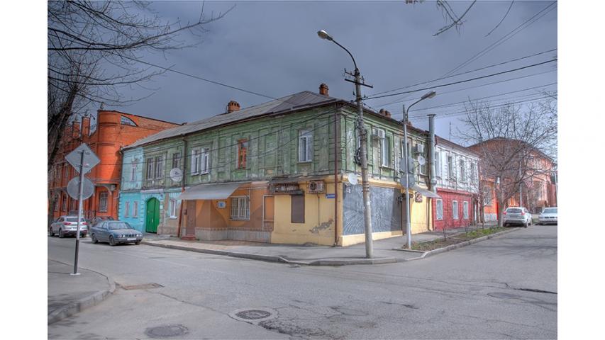 Дом, где жил писатель М. А. Булгаков