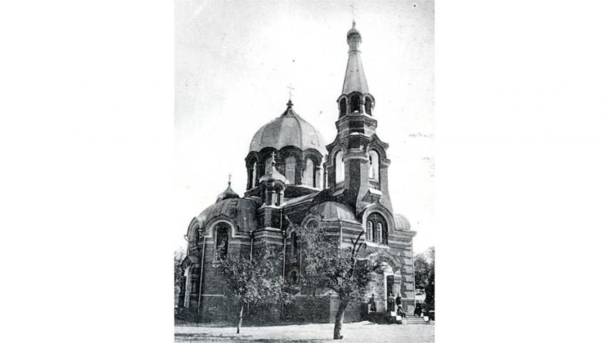 Церковь святого Георгия, г. Ардон (фото кон. XIX - нач. XX вв.)