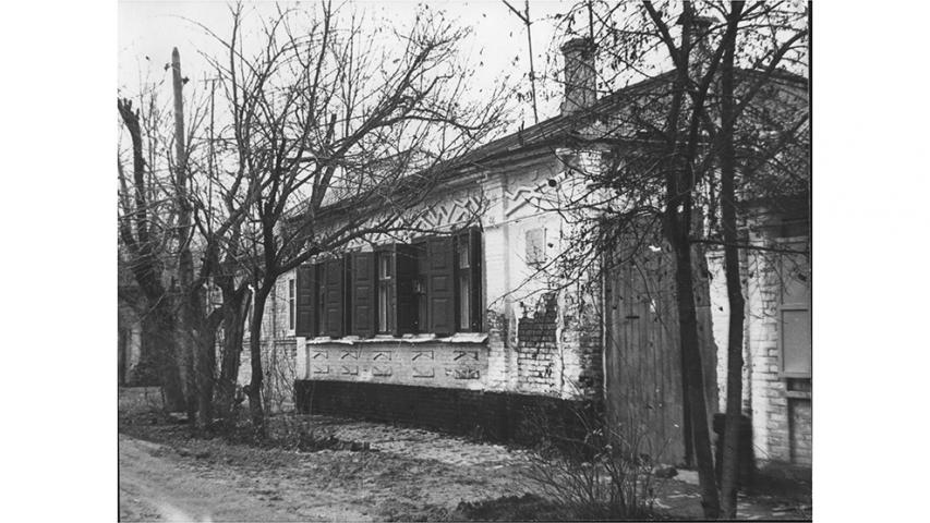 Дом Е. И. Крупнова, г. Моздок (фото 1980-х гг.)